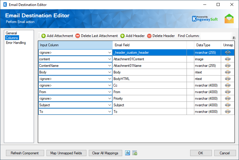 Email Destination Component - Columns Page.png